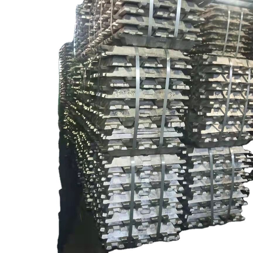 Top Quality ADC12 Aluminum Alloy Ingot, Aluminum A7 A8, Pure Aluminum Ingots 99.7 factory price bulk packing
