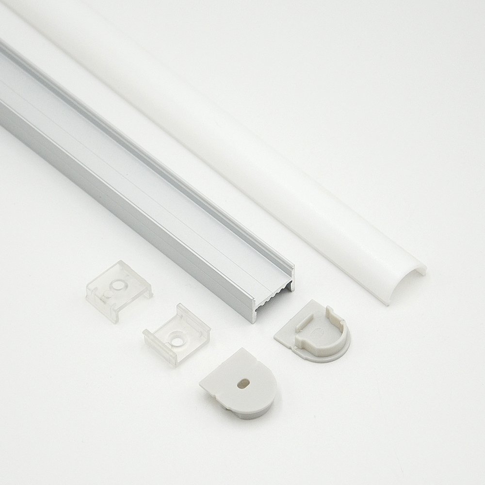 Aluminum U channel profile for LED strip lights - LED Lighthouse window aluminum profile