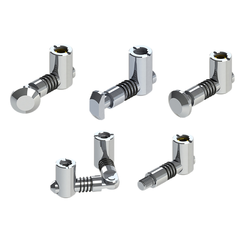 SYNRISE Aluminum Profile Accessories Anchor Connector Central Connectors for T Slot Profiles