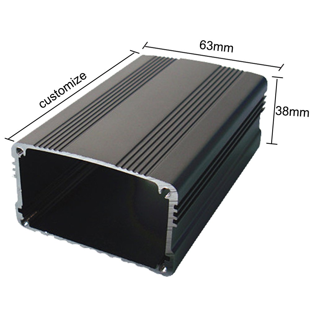 Manufacturer Diy Aluminum Extruding Profiles case housing Custom Extrude Aluminum Extrusion Enclosures