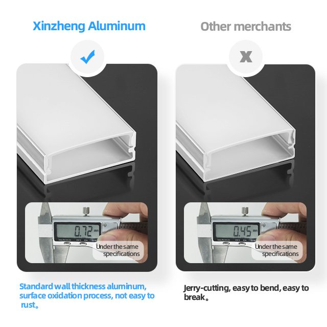 A3010 Chinese High Quality Aluminum Channel Profile Housing U Shape Aluminum Profile Led Lights Channel with Diffuser