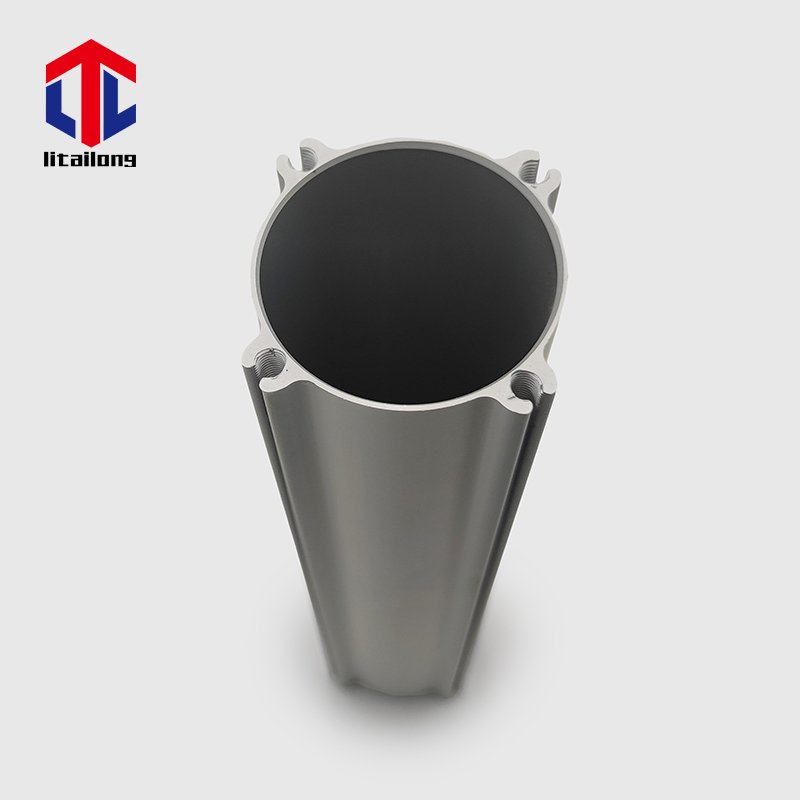 6063 T5 T6 50x50 Extruded Round Square Aluminum Alloy Profile Pipes Cylinder Tube Custom Anodizing enclosure Aluminum round box