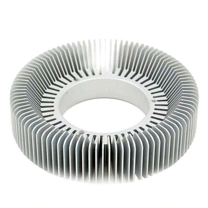 Circular Round Sunflower Heat Sink Radiator Heatsink Manufacturers Custom Aluminum Extruded Aluminium Profile 6000 Series 6063