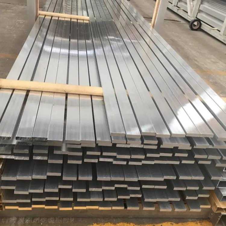 Factory Price Aluminum Rod 6061 6063 7075 Rectangle Aluminum Flat Bar Square Aluminum Bars