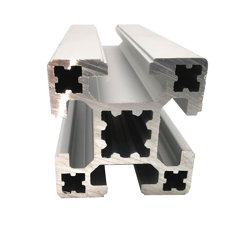 Custom 6063 Series Europe T Slot Anodized Industrial Extrusion Frame Aluminum Profiles
