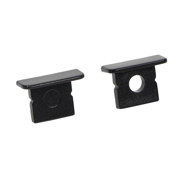 Trendy Design Available in a Variety of Colors Black LED aluminum profile Strip surface mounted frame less LED aluminum groove
