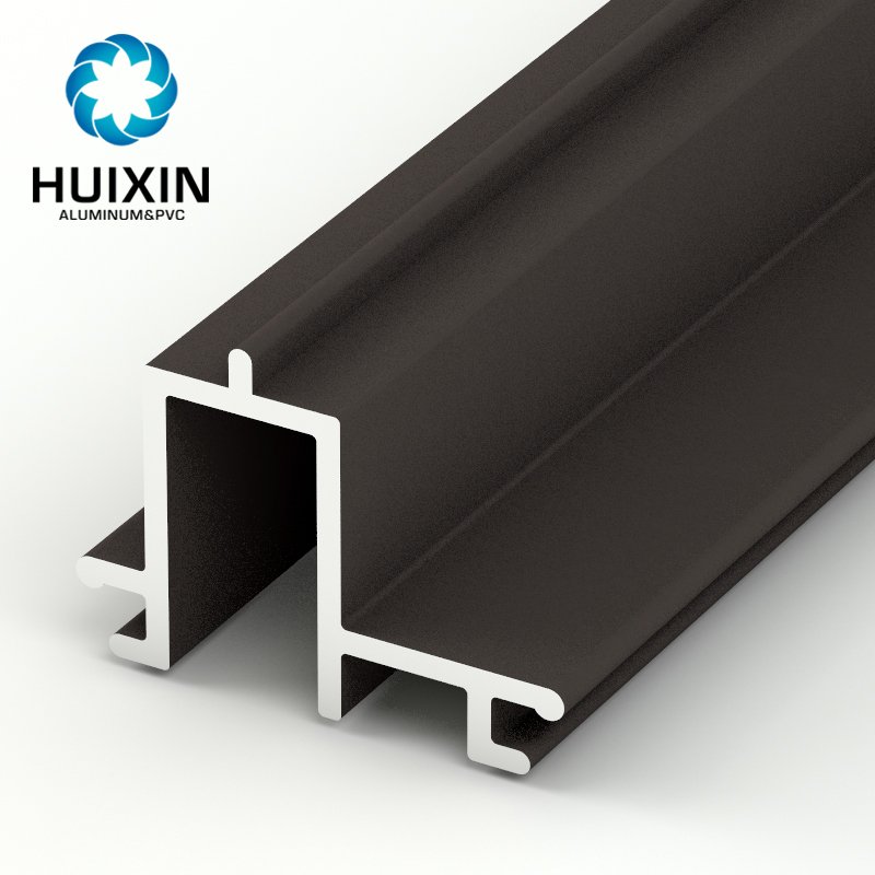 6063 alloy extruded aluminium shutter slats profile