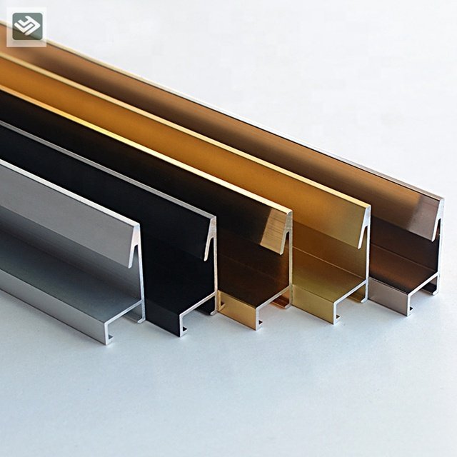 Aluminum Trim Cnc Processing Foshan Factory Foshan Customized Aluminum Strip Profile For Photo Frame Decoration Cabinet