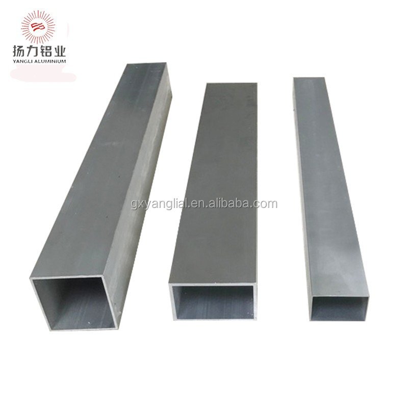 6063 T5 Aluminium Profile Square Tube Standard Size Industrial Use-Anodized Powder Coating Bending Cutting Welding Punching