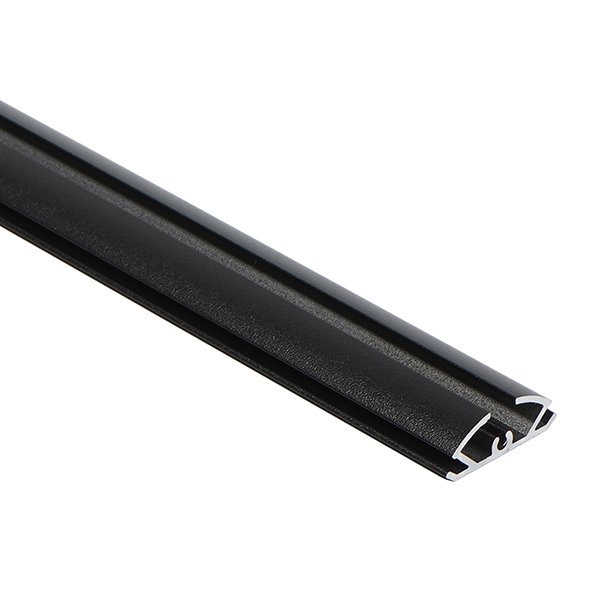 Starlight Trendy Design Factory direct sales Black LED Tube aluminum Profile with LED ceiling hanging rope aluminum profile