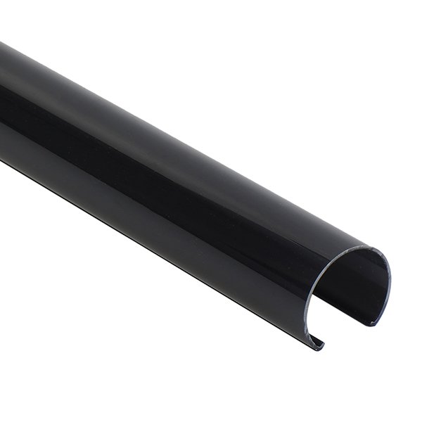 Starlight Trendy Design Factory direct sales Black LED Tube aluminum Profile with LED ceiling hanging rope aluminum profile