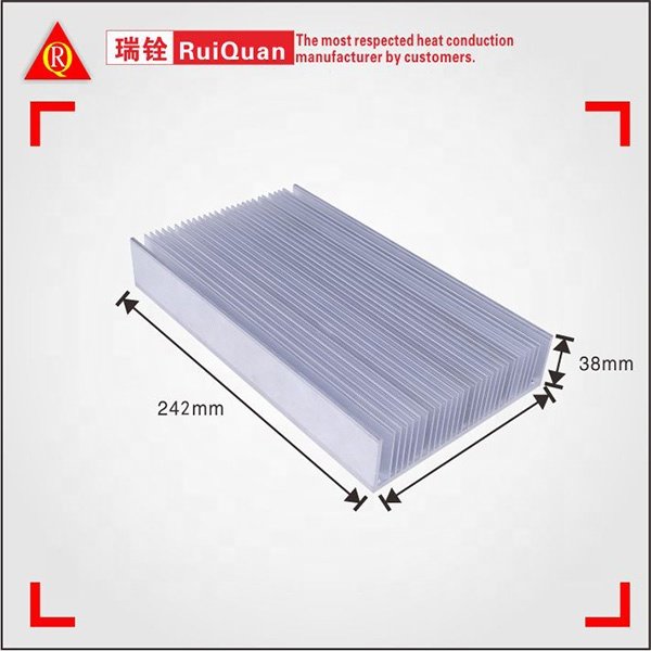Extrusions Cooling Heat Sink OEM Aluminum Customized Custom 6000 Series Aluminum Extrusion Profiles Global 3 Years Al 6063 T3-T8
