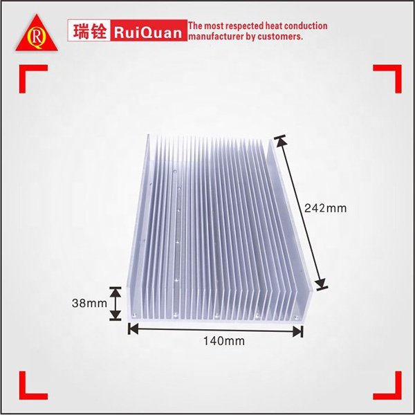 Extrusions Cooling Heat Sink OEM Aluminum Customized Custom 6000 Series Aluminum Extrusion Profiles Global 3 Years Al 6063 T3-T8