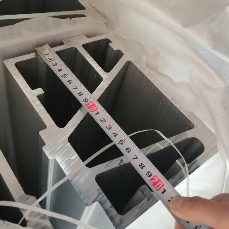 custom 6063 6061 6005 alu Anodized rotura de puente termico extrusione de aluminio perfiles industrial aluminum extrusion pro