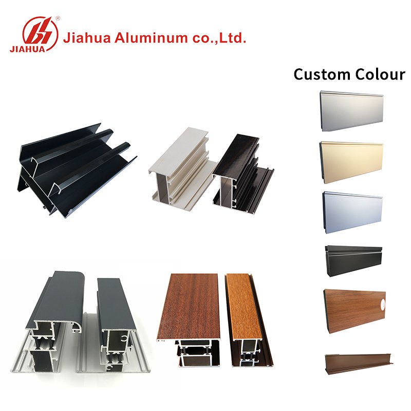 JIAHUA Top Quality Window Aluminum Profile,Customized Window Profile,Door Profile