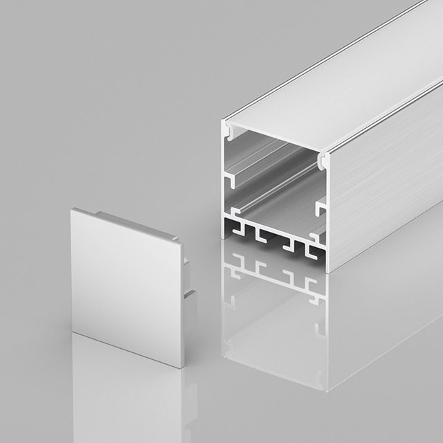 B35 Surface Mounted Linear Light Alu Channel Extrusion with PC Cover for Strip Light Led Aluminum Profile