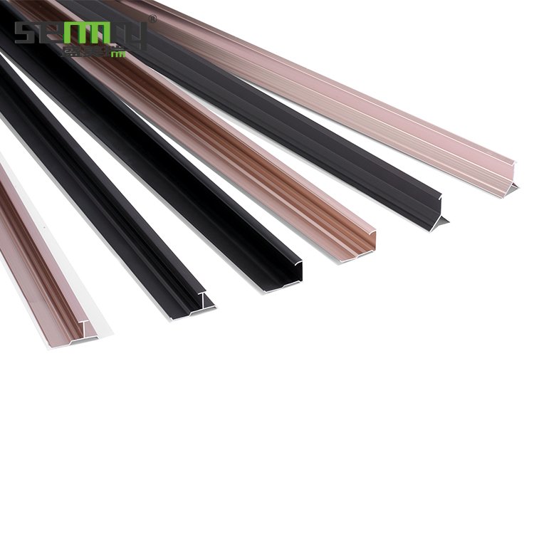 H Shape Trim Building Material tile trim aluminum Profile Protection Aluminium accessories