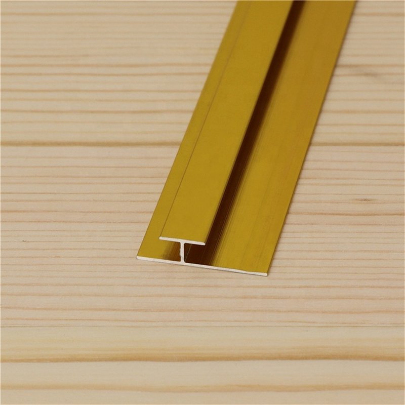 H Shape Trim Building Material tile trim aluminum Profile Protection Aluminium accessories