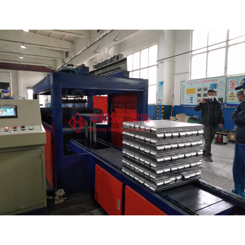 Large capacity 15 T/h Lead Aluminum Ingot Continuous Casting Machines CCM Ingot Making Machine