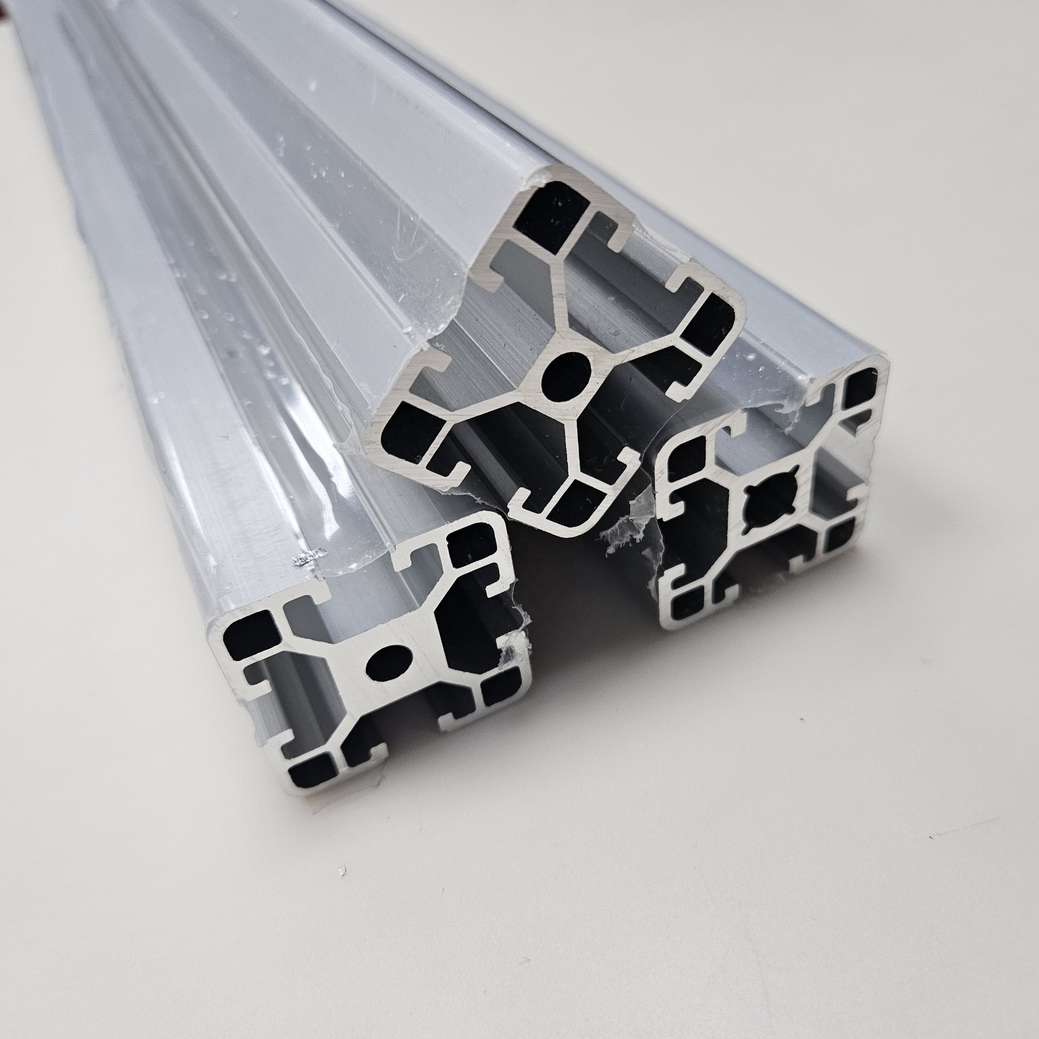 4040 Industrial Aluminum Frame Material Manufacturer T Track Extrusion 4040 assembly Industrial Aluminum Profile