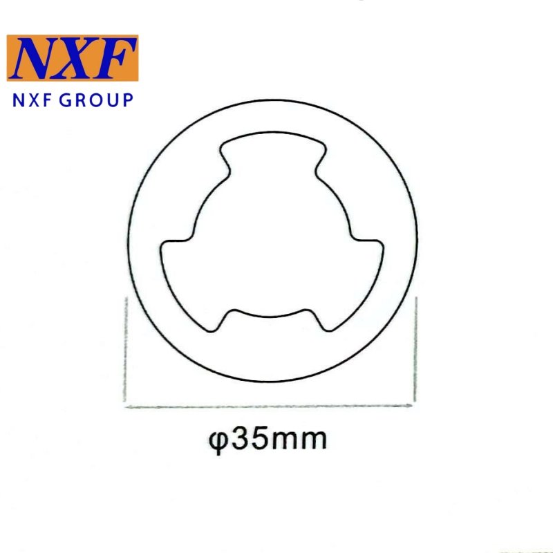 NXF Auto Aluminum Profiles with Powder Coating Finish for Decorations Application