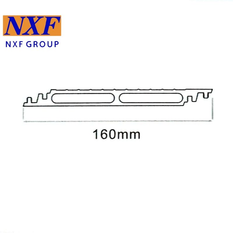 NXF Auto Aluminum Profiles with Powder Coating Finish for Decorations Application