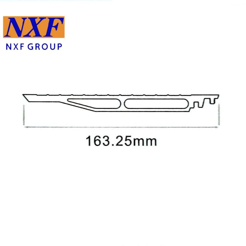 NXF Auto Aluminum Profiles with Powder Coating Finish for Decorations Application