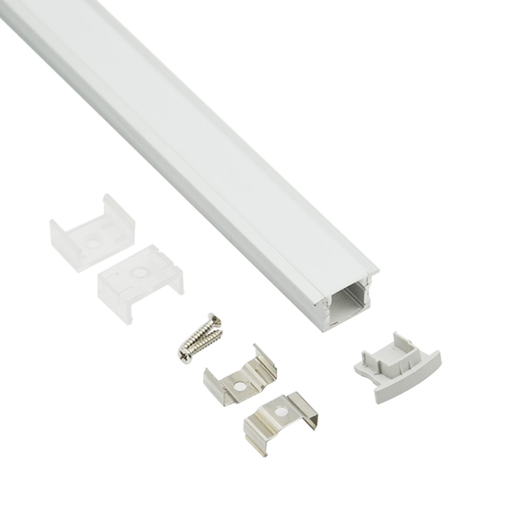 high quality led aluminum strip light channels recessed and surface extrusion profile 360 round led aluminium profile