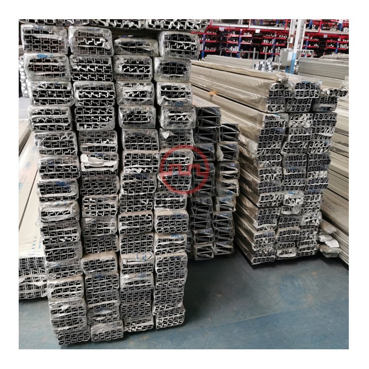 In stock 7 colors cabinet aluminum frame for cabinet door glass aluminum profile