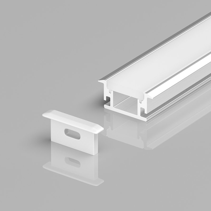 D01 27.4*11mm High Quality Recessed Floor LED Strip Lighting Alu Profil Extrusion Housing Channel LED Profile Light Aluminum