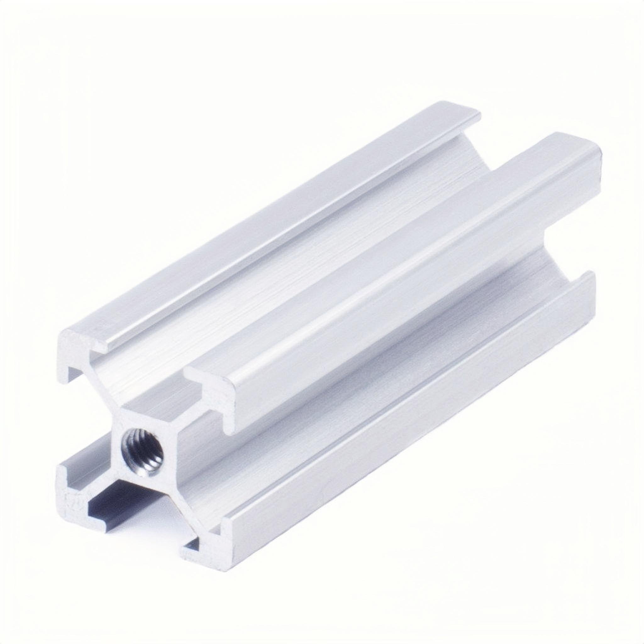 Aluminum alloy extrusion profile radiator shock absorbing rack bumper energy absorbing box 50 heat insulation flat open series