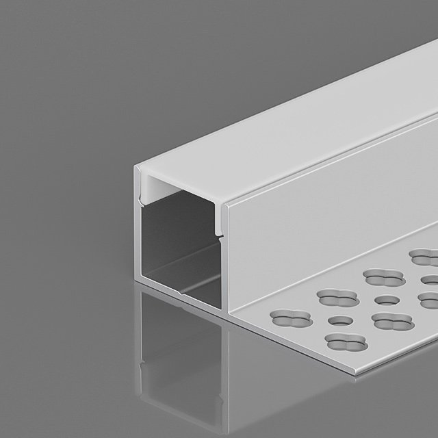 H24 Supply High Quality Recessed Seamless Plaster Ceiling Led Channel Extrusion Drywall Led Aluminum Profile