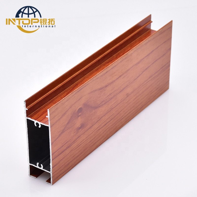 Extrusion Aluminum Profiles For Windows Perfiles De Aluminio Custom Wood Grain Aluminum Alloy Profiles