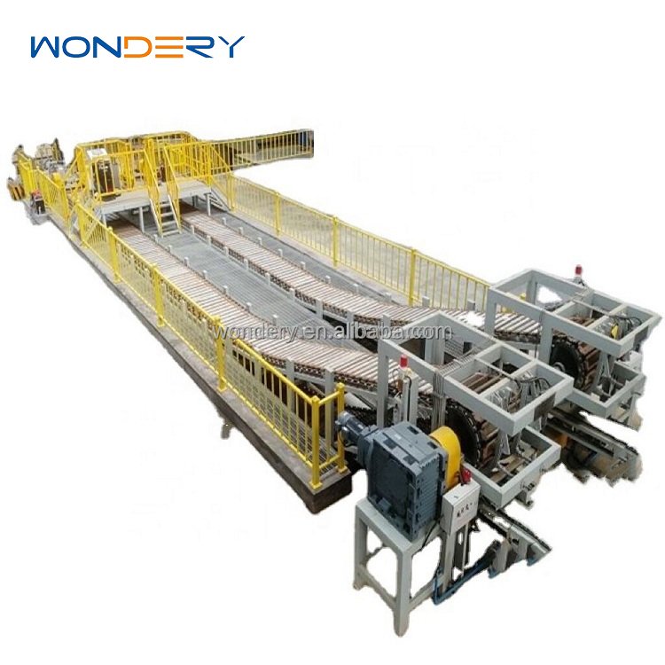 WONDERY Professional Supplier Full Automatic Control FC200-250 cast iron Ingot Mold Aluminum Ingot Making Machine