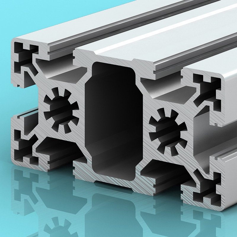 mv-10-4590w Custom Metal Shared Industrial Aluminium Alloy Aluminum Extrusion Profile for CNC Machining