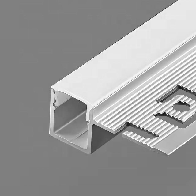 LED Aluminum Extrusion Profile 023 Square Corner Lighting Aluminum Profile for LED Light Strip Bar