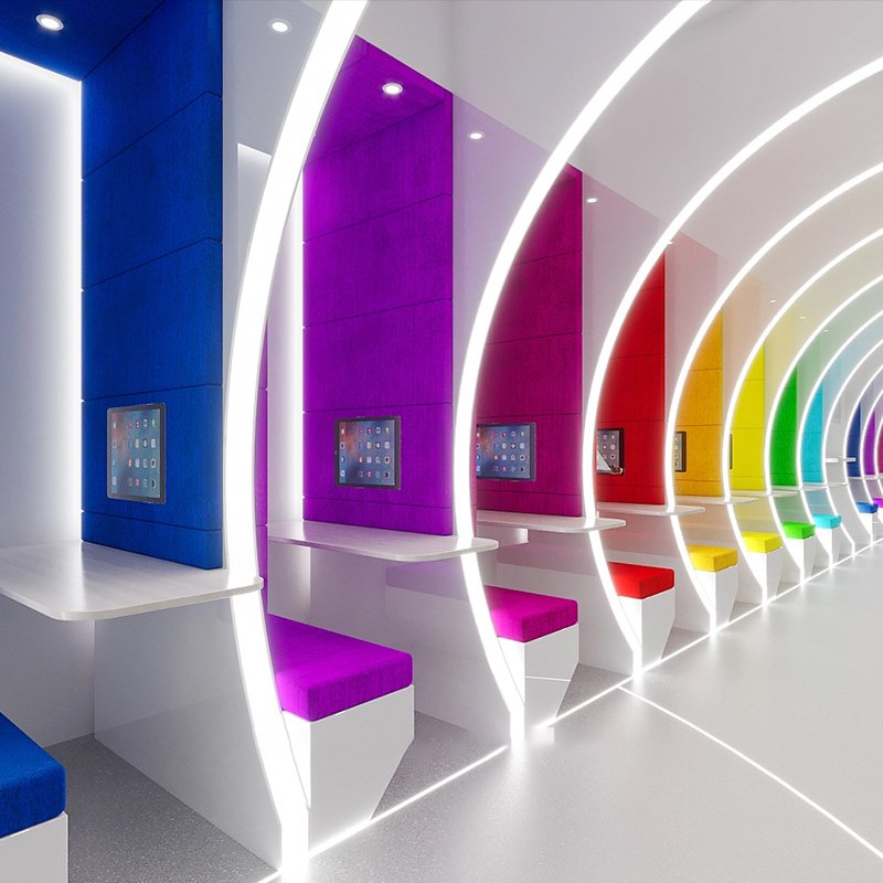 Customized Aluminium Profile For LED Lighting Strip Bandable Plaster Wall Recessed LED Aluminum Profile