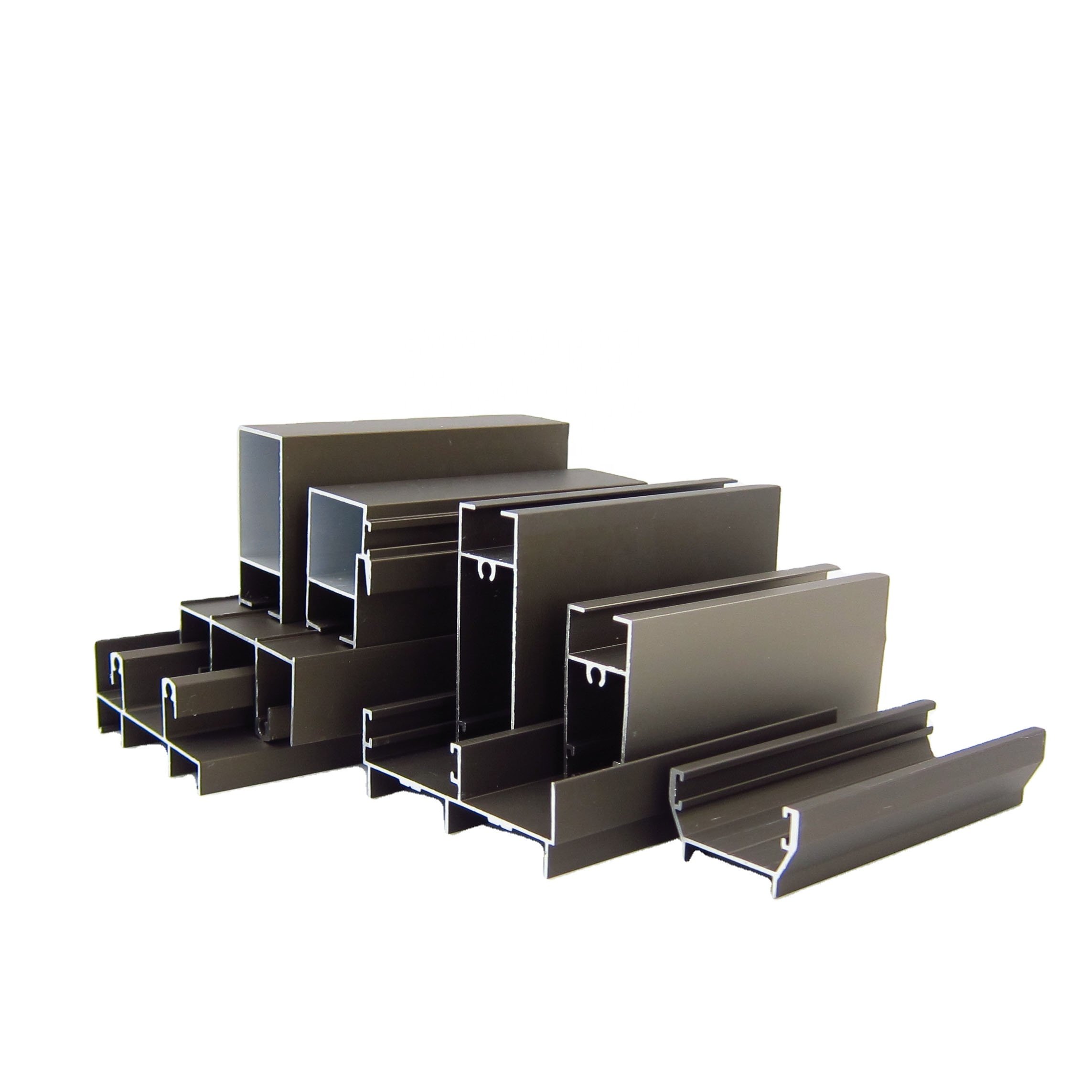 Perfiles De Aluminio Para Ventanas Y Puerta Plata Bronce Anodizado