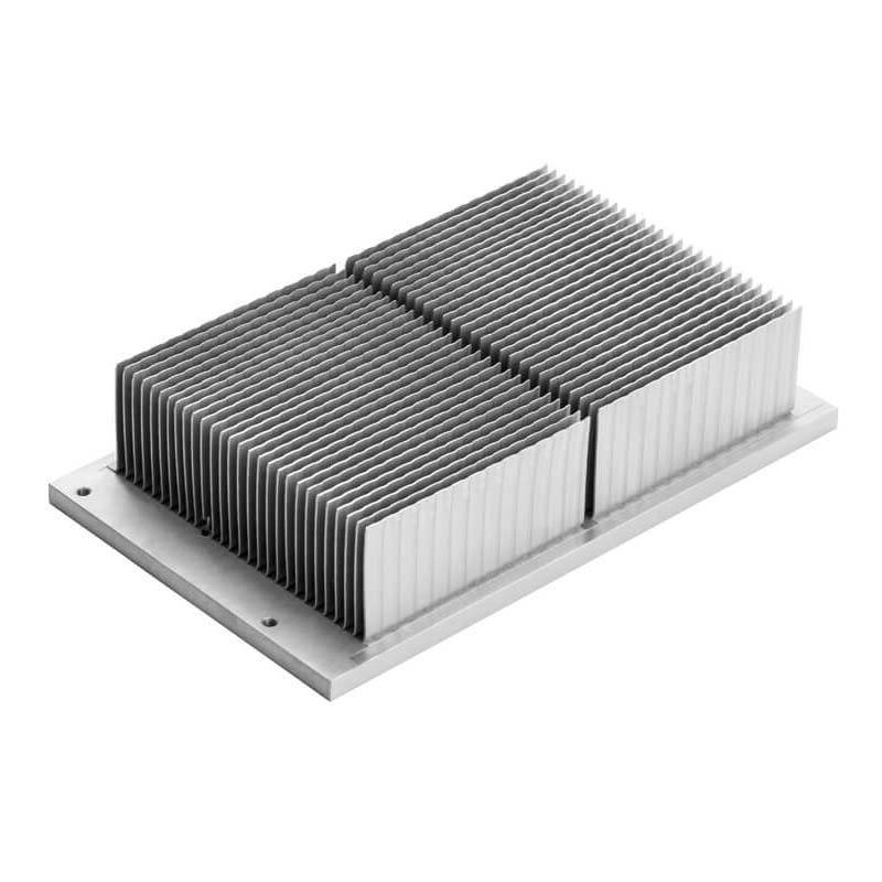 Alu alloy disipadores de calor extruded aluminium anodized heat sink water cooling heatsink