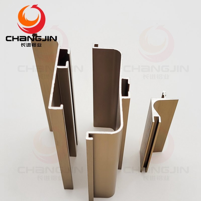 6063 t5 aluminum kitchen cabinet wardrobe frame glass door profile