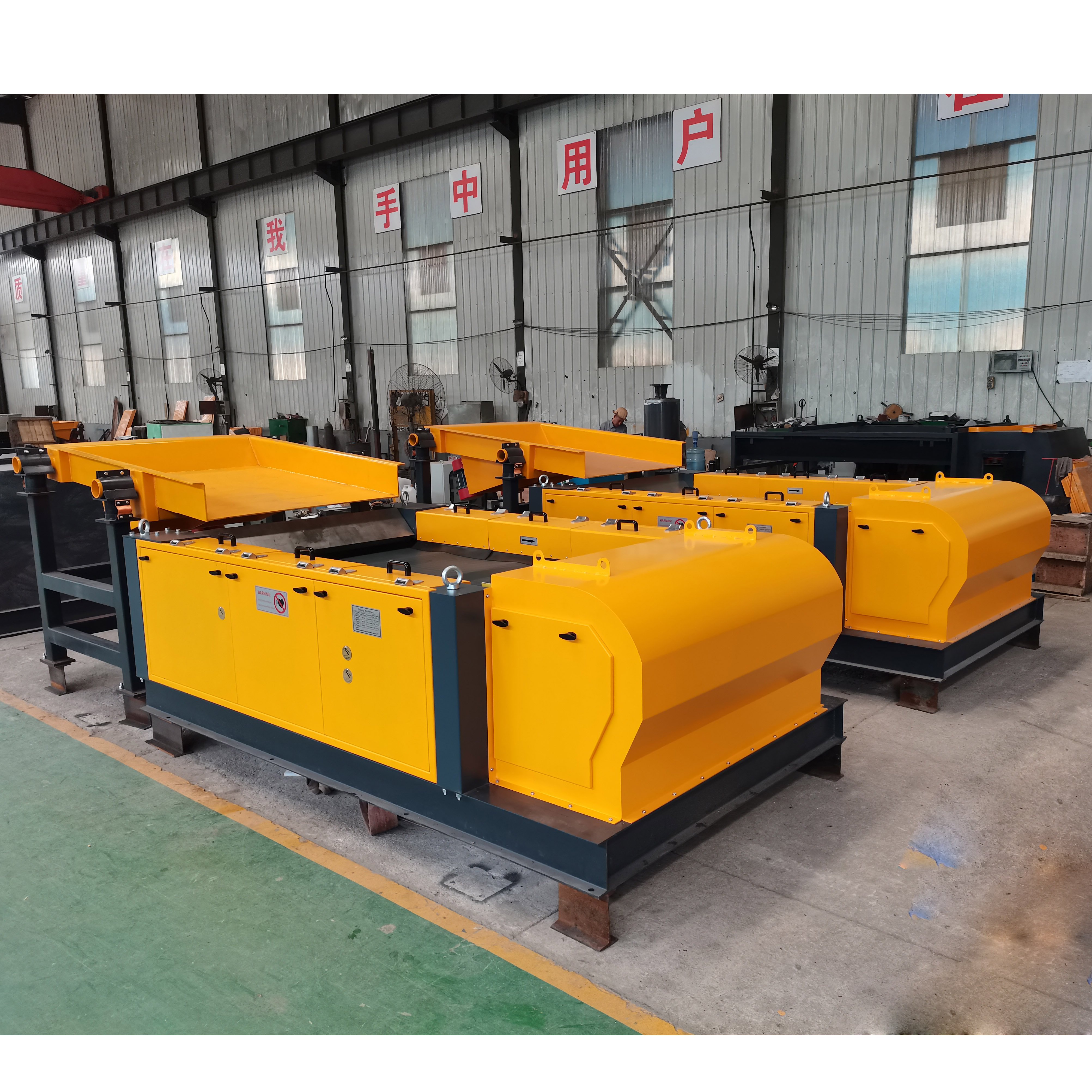 Eddy Current Separator Shredded Electronics Recycling Aluminum Components Nonferrous Contamination Sorting Machine
