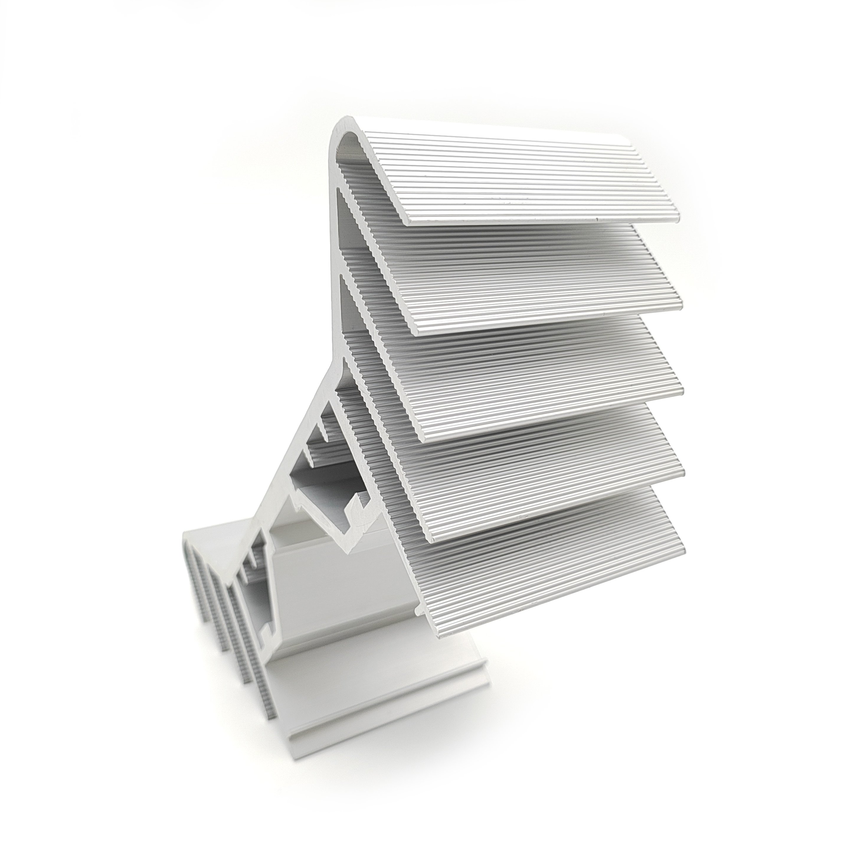 Aluminum profile radiator manufactured by Chinese manufacturers