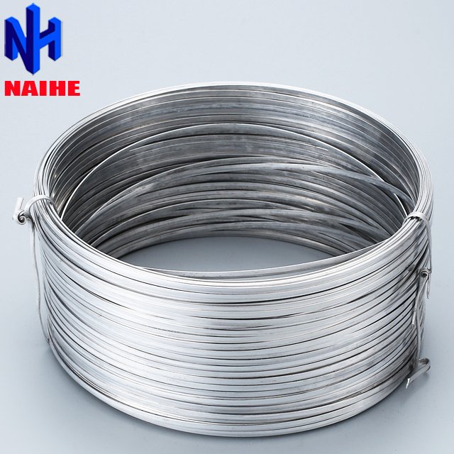 Zhejiang manufacturer low price Aluminum FLAT Wire FOR MAKING ZIPPER