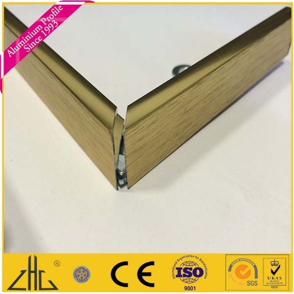 Zhonglian Manufacturer extruded picture frame aluminium profile aluminium photo frames profile for decoration