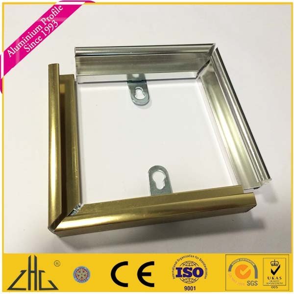 Zhonglian Manufacturer extruded picture frame aluminium profile aluminium photo frames profile for decoration
