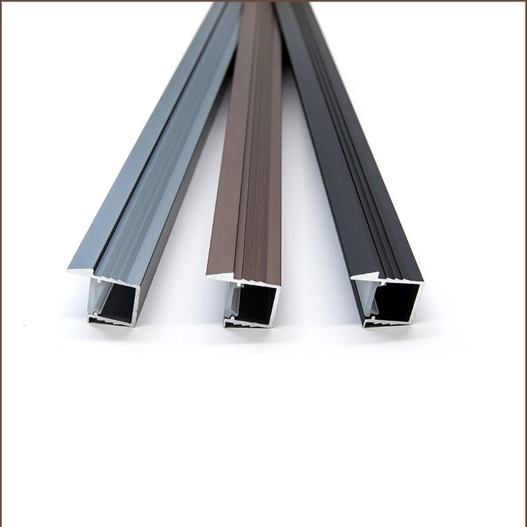 Strip Aluminum For Floor Profil Aluminuim Diffuser Cover Aluminium Light Frosted Almunium 23.5 Mm 7mm Extruded Led Profile