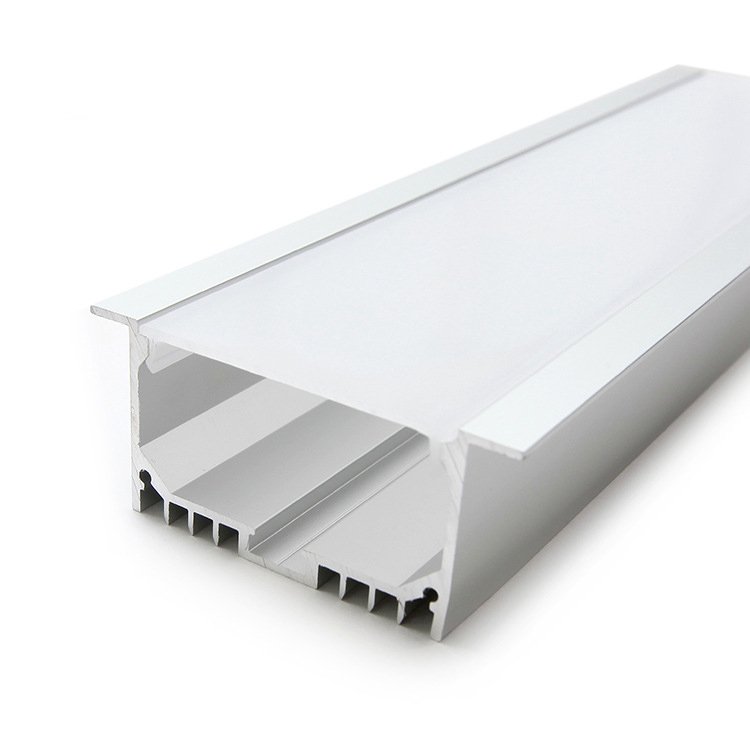 Strip Aluminum For Floor Profil Aluminuim Diffuser Cover Aluminium Light Frosted Almunium 23.5 Mm 7mm Extruded Led Profile