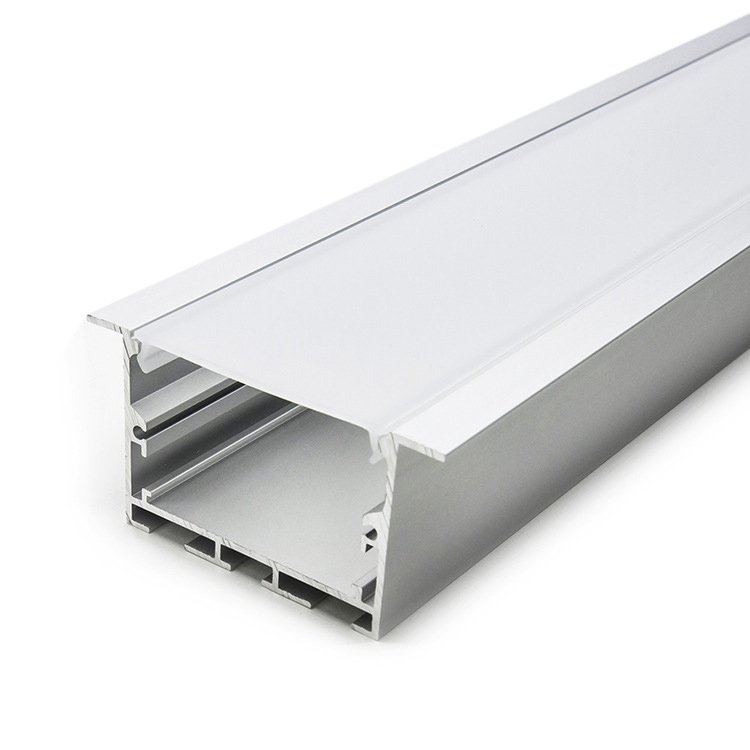 Strip Aluminum For Floor Profil Aluminuim Diffuser Cover Aluminium Light Frosted Almunium 23.5 Mm 7mm Extruded Led Profile