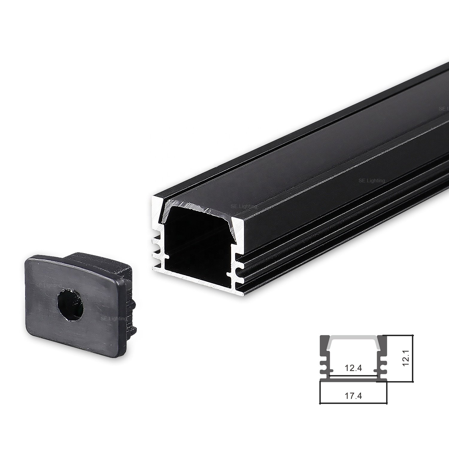 LED Aluminum Profile Aluminium Profile For Strip Light LED Channel Cabinet Corner Kitchen