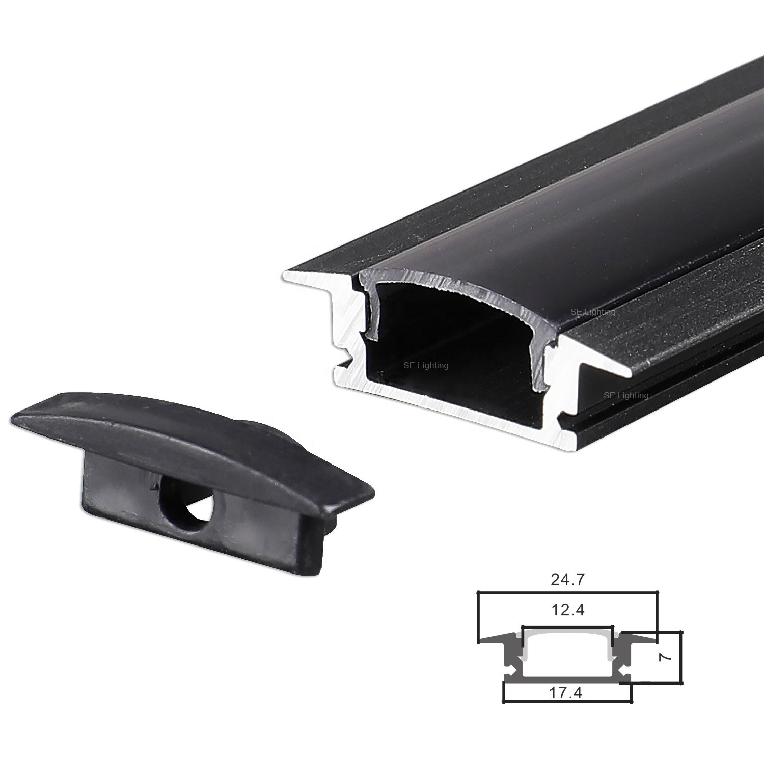 LED Aluminum Profile Aluminium Profile For Strip Light LED Channel Cabinet Corner Kitchen